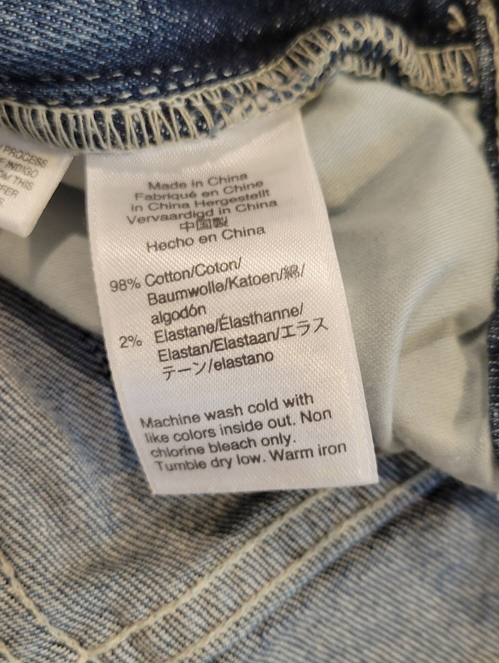 J. Crew Factory Deep Indigo Jeans - Picture 6 of 7